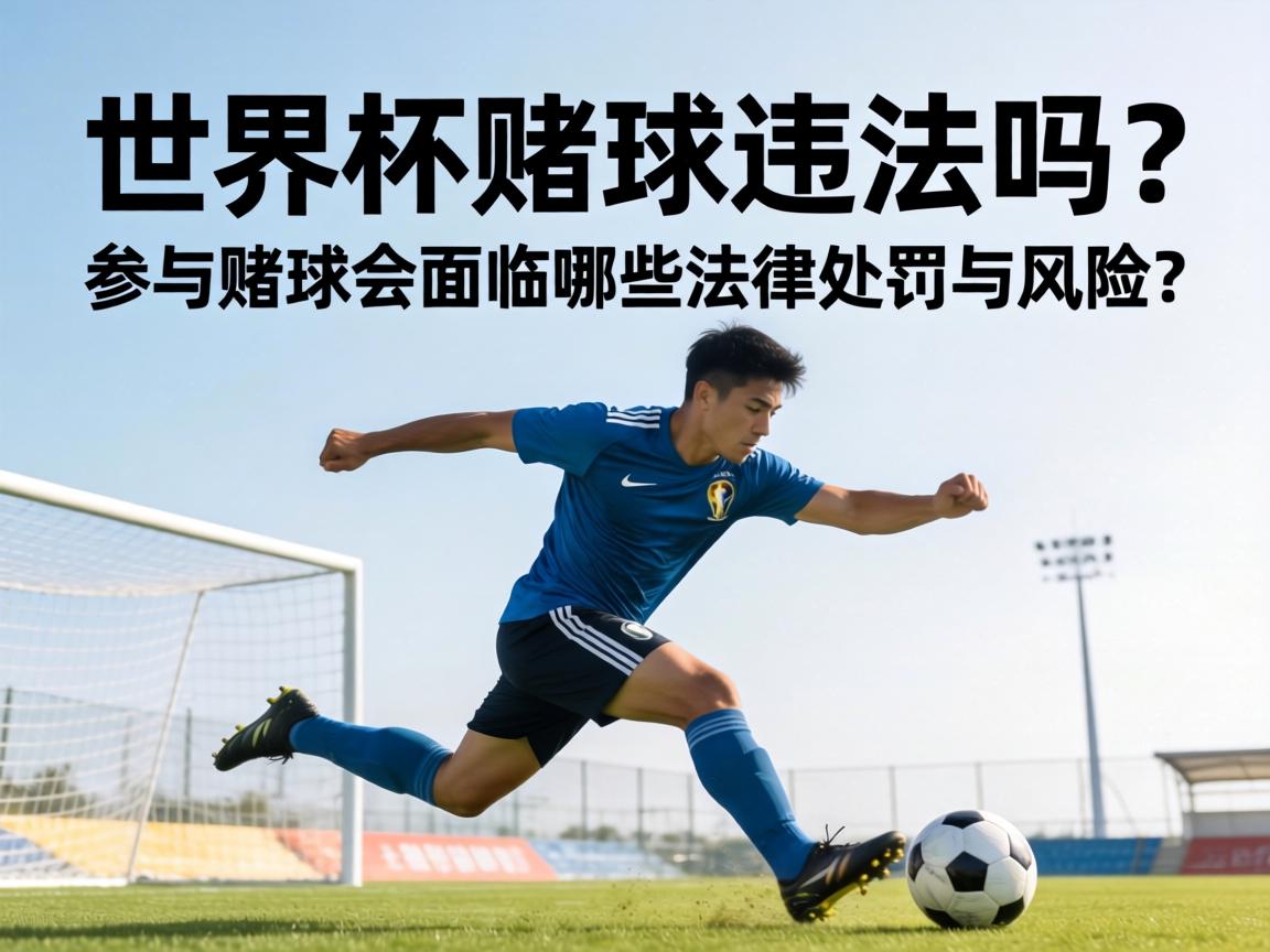 世界盃賭球違法嗎？參與賭球會面臨哪些法律處罰與風險？